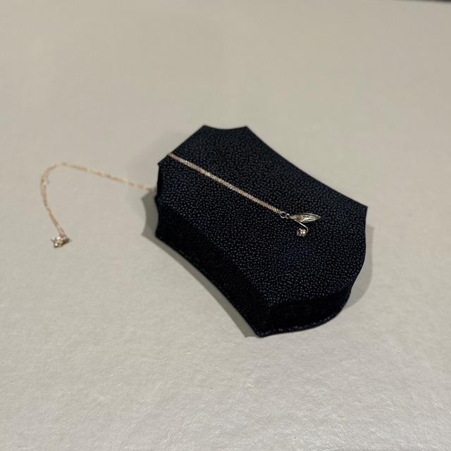 吉田史   純銀すずらん1輪  ネックレス