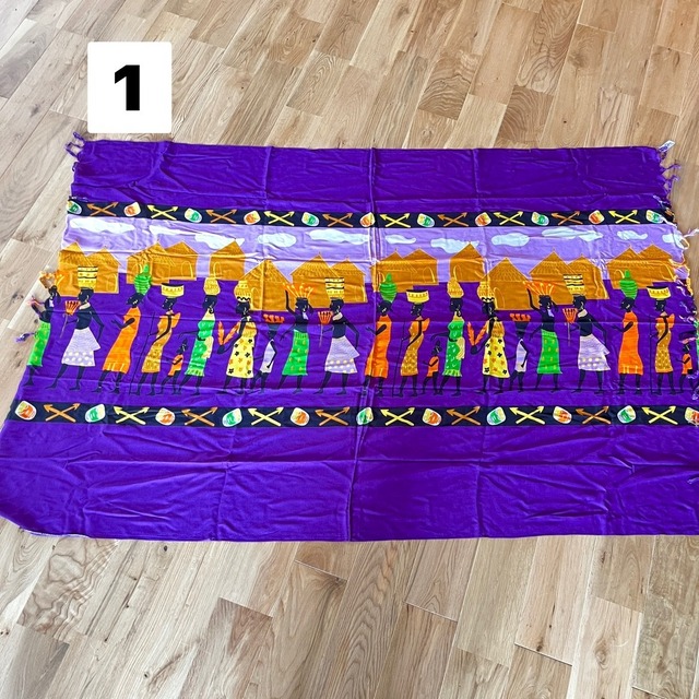 アフリカン柄　サロン