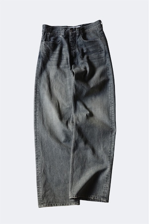 DAIRIKU 【STRAIGHT VINTAGE DENIM PANTS  -Black-】