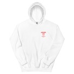 【208】ANGEL Numbers Hoodie White
