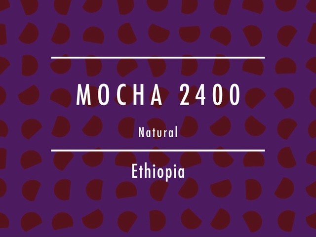 【お得！500g】エチオピア / MOCHA 2400 Natural