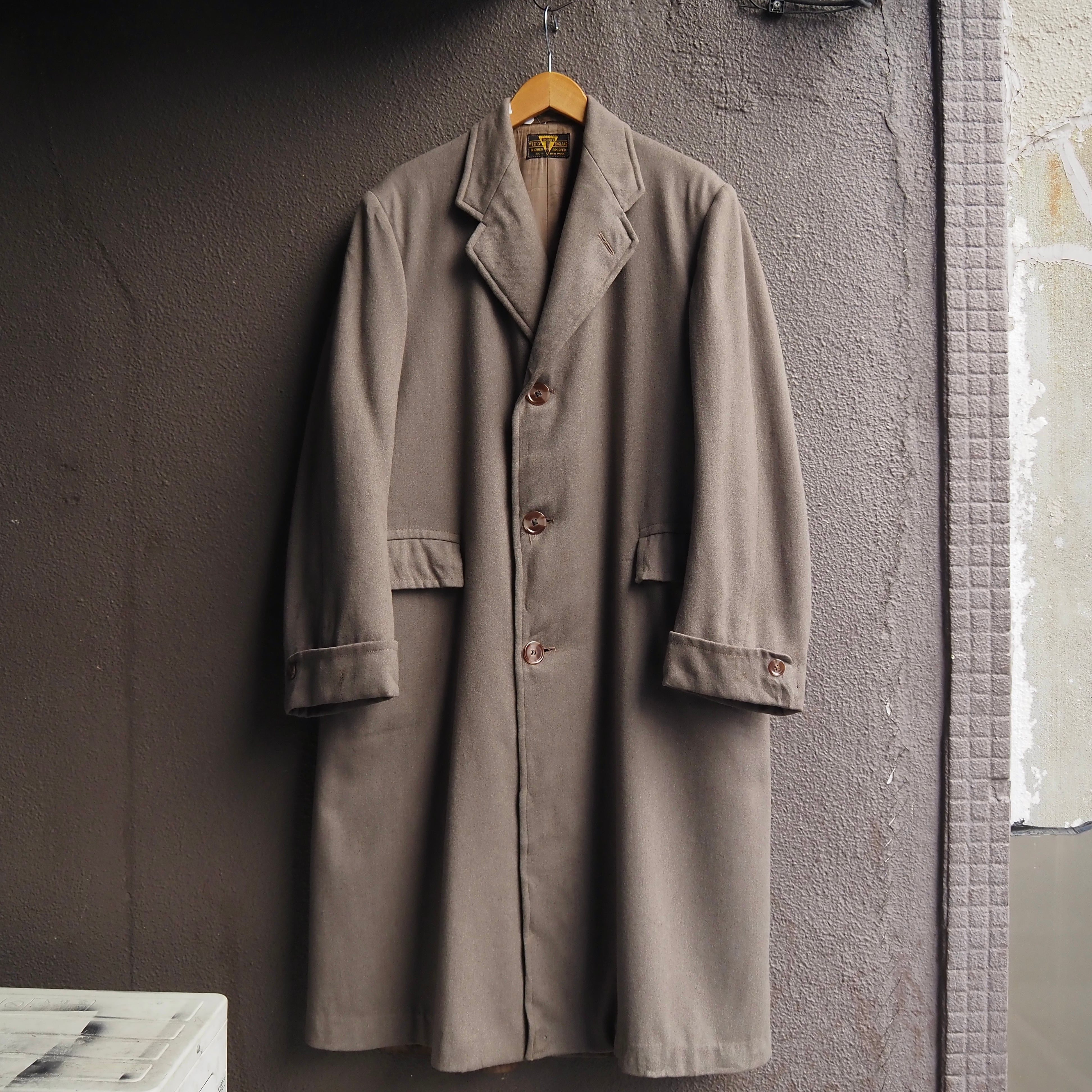 UK 1940's〜 Vintage “GUARDS” Chesterfield Coat イギリス ビンテージ