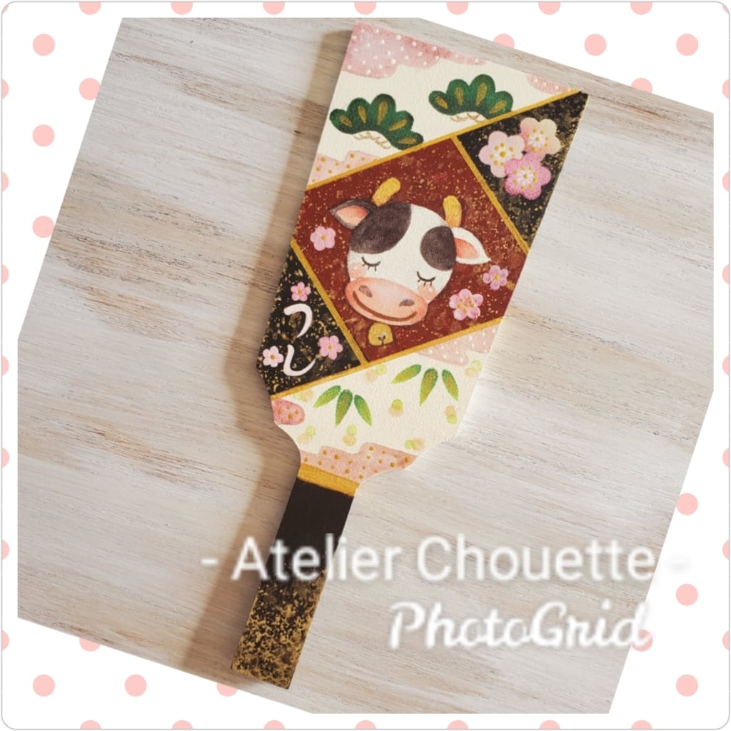 ⑫【新作 】干支  タペストリー  羽子板 9f7eb259c977427b1632e8f2f37472