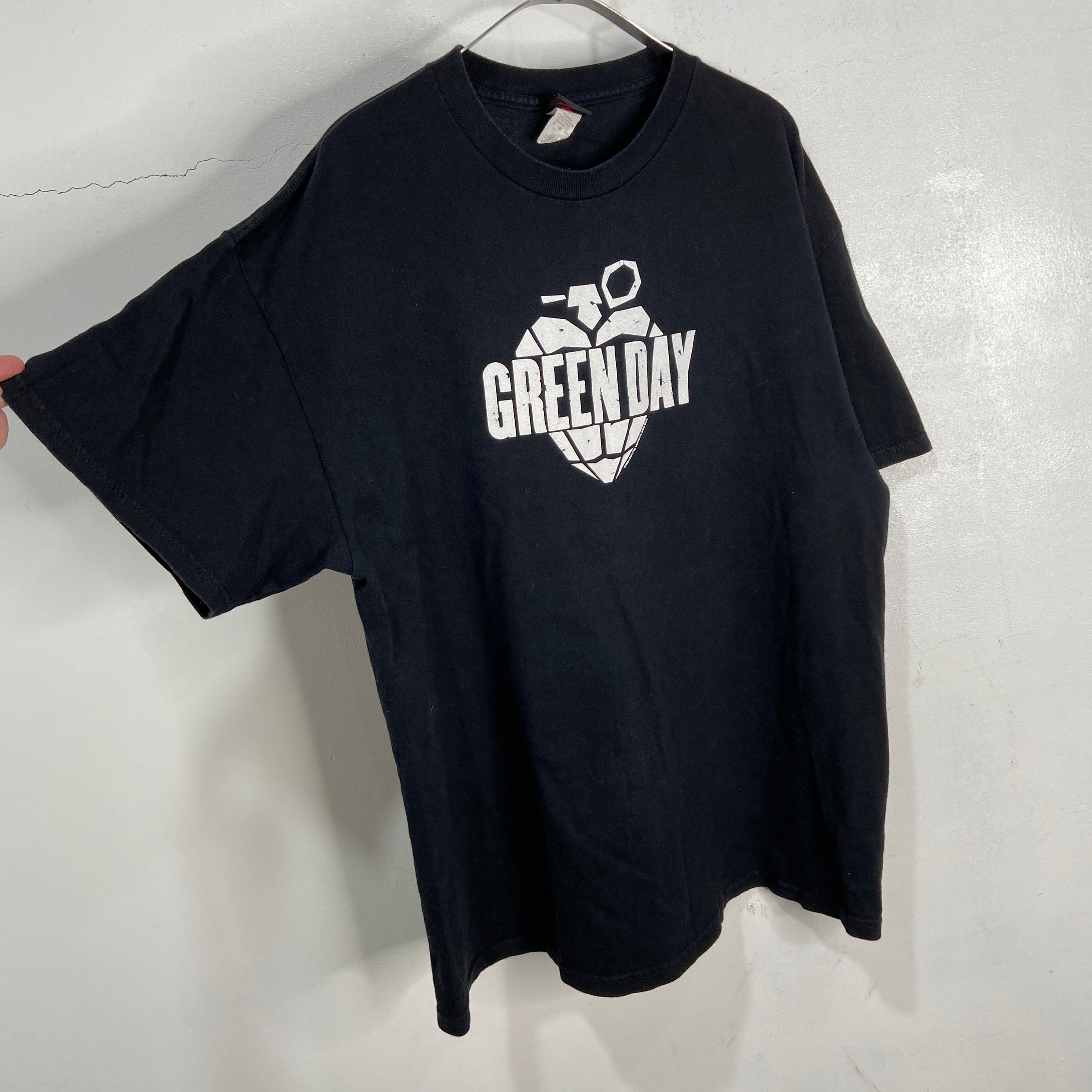 00s GREEN DAY グリーンデイ バンドTシャツ 黒 ロックT | 古着屋 Uan