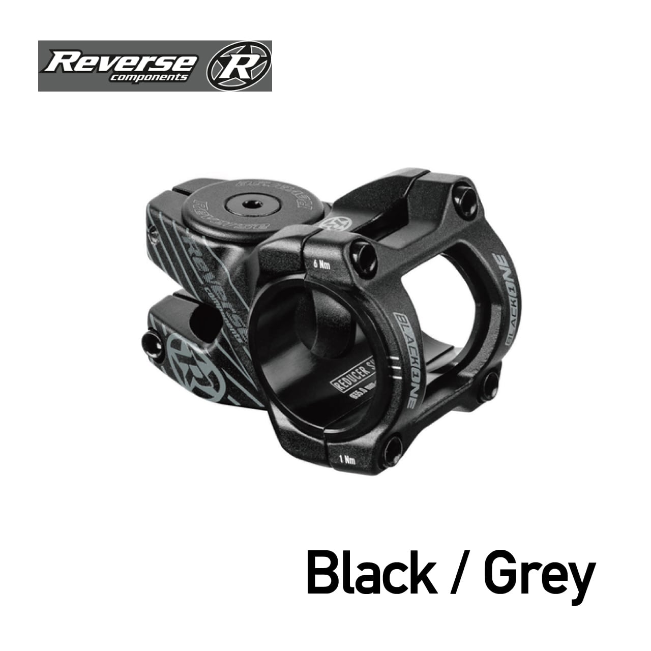 【Reverse Components】Black One D-2 [ブラックワン D-2] ステム Φ31.8mm/Φ35mm | 【CARNOSA  BIKES】マウンテンバイク&BMX 自転車ショップ powered by BASE