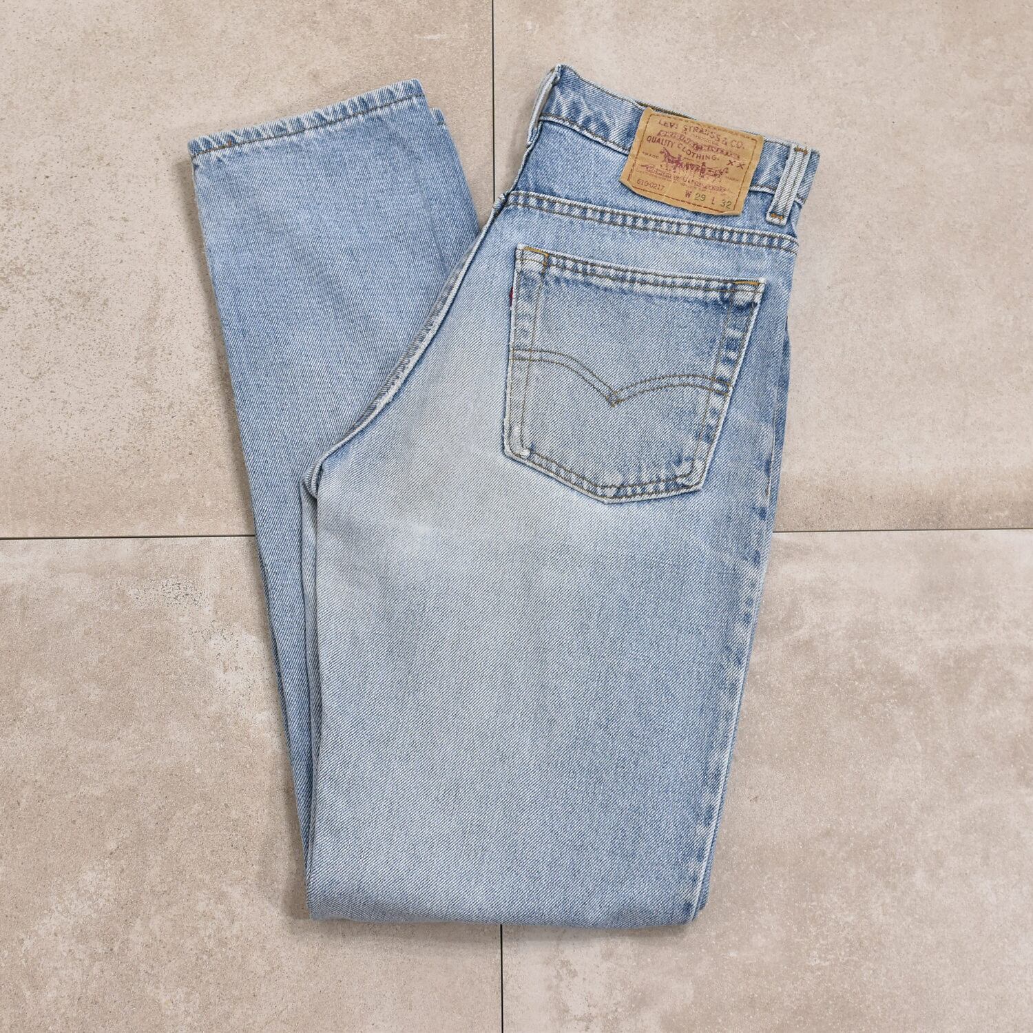 90s USA Levi's610 slim tapered denim pants | 古着屋 grin days ...