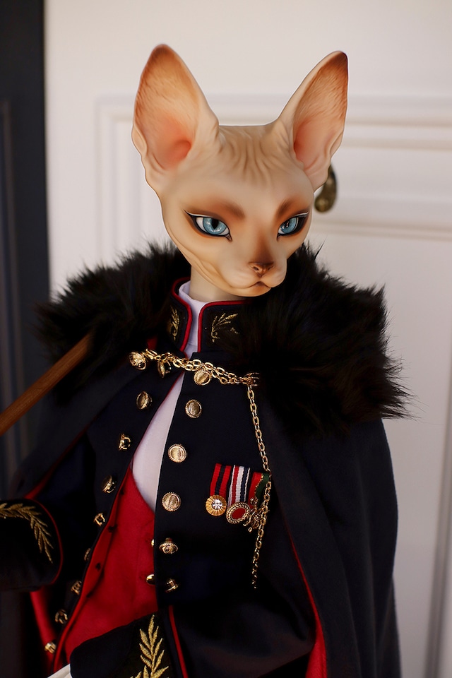 ◆PIPOS DOLL◆2021New SphynxCat Raoh (Banquet)　全オプションつき《受注》【6/30まで期間限定販売】