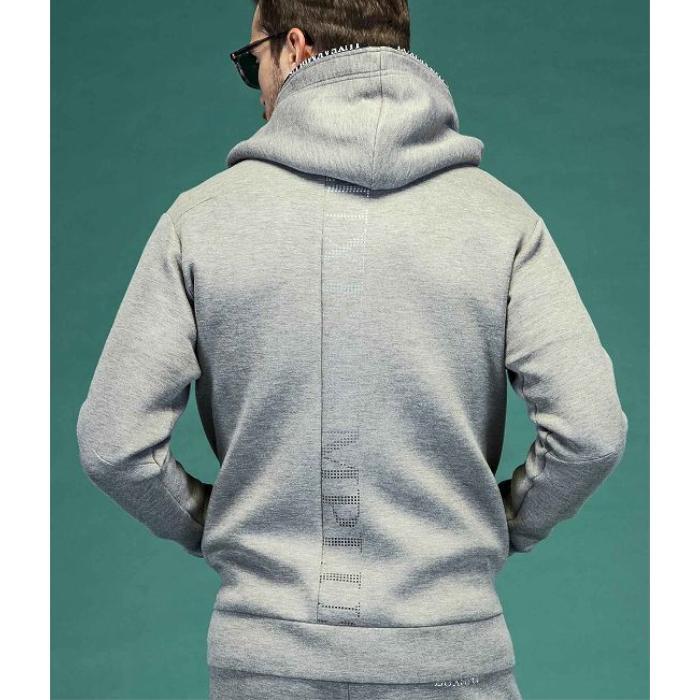 LUXEAKMPLUS リュクスエイケイエムプラス 軽量スウェットバックロゴ