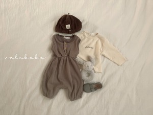【valu bebe】ベビーベレー帽 ブラウン FREE 240837
