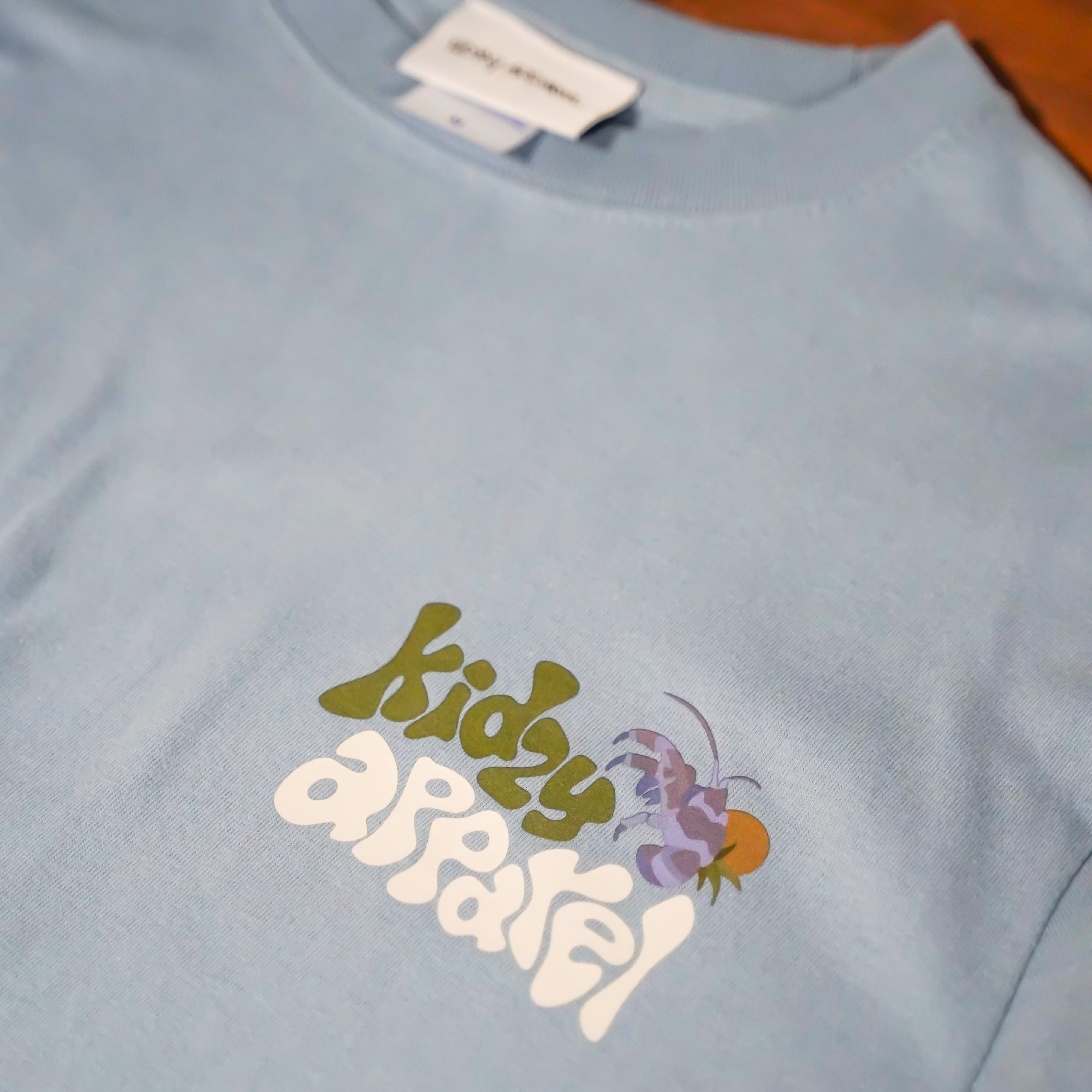 ワンポイントヤシガニ ブルーアースカラーT-shirts | KIDZY APPAREL