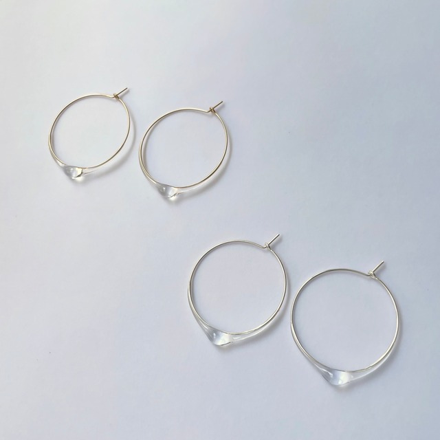 雫 hoop pierce M