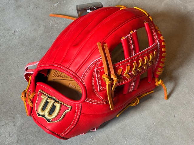 2026Limited model【Wilson】硬式用グローブ　87型［Wilson直伝型付け］Eオレンジ