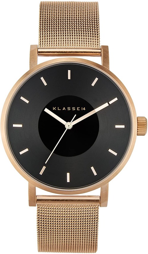 【42mm】KLASSE14 腕時計 VO16RG006M ローズゴールド ブラック EX017