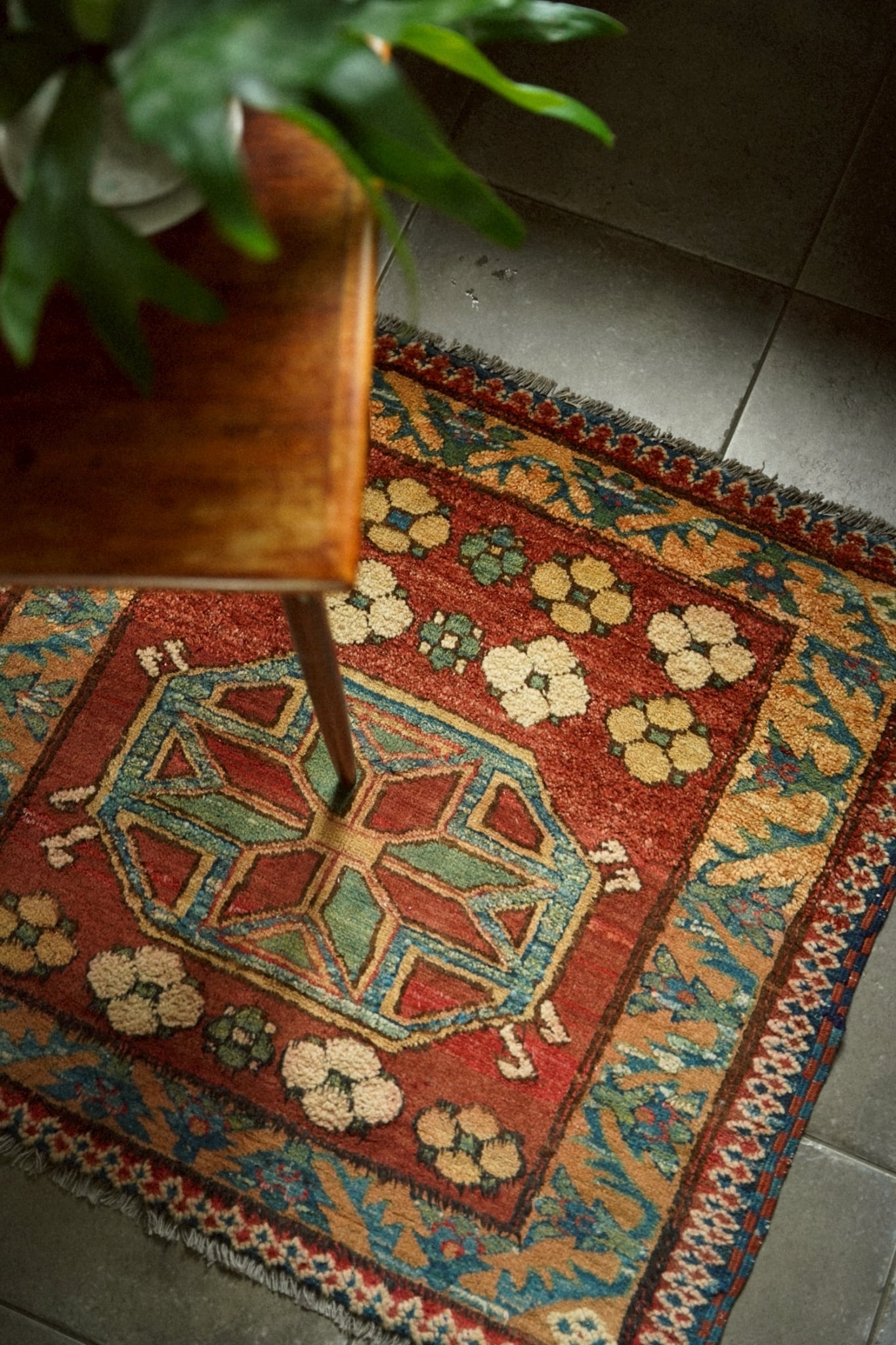 1880-Vintage Turkmen rug