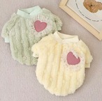 ハート♡ふわもこトップス