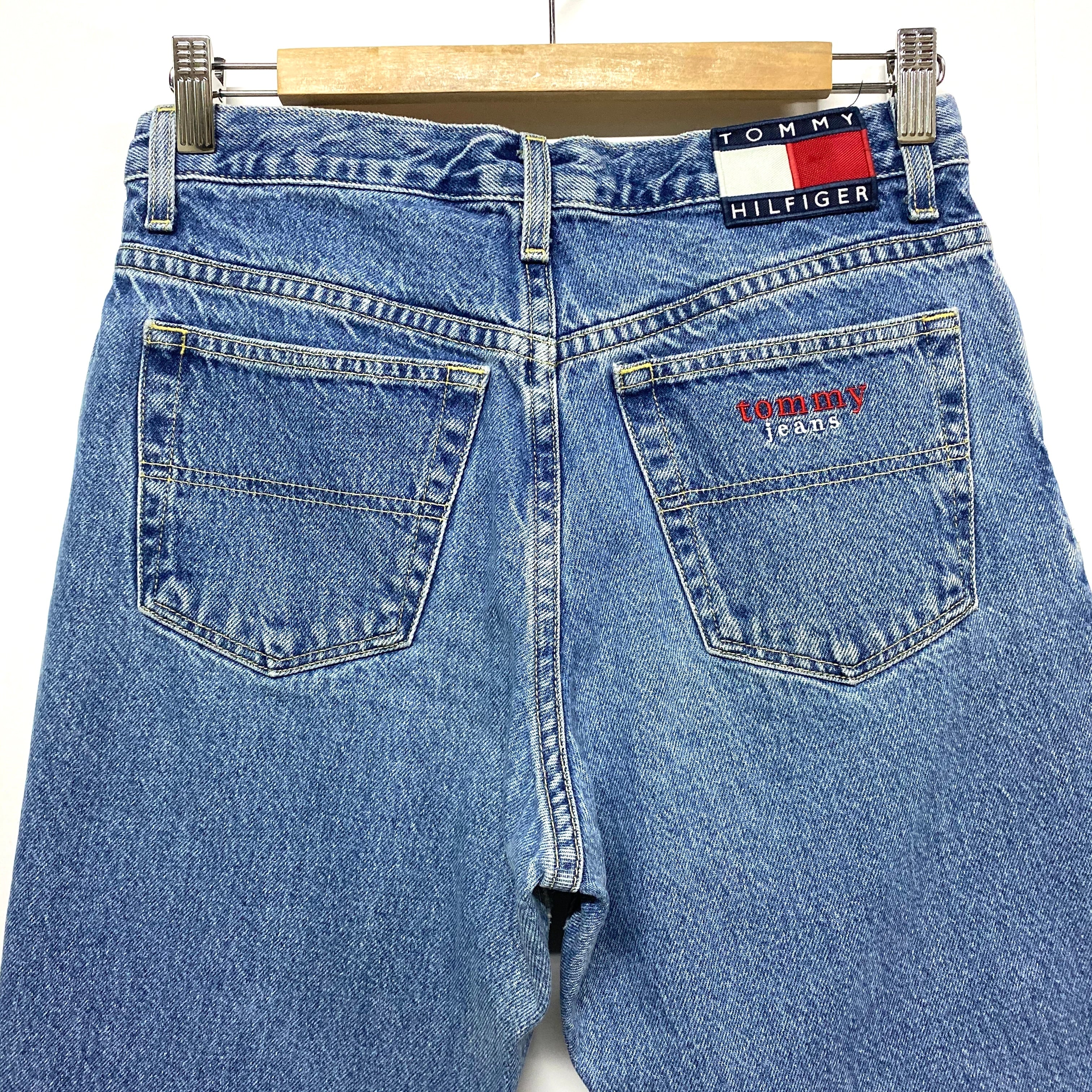 TOMMY HILFIGER トミーヒルフィガー テーパードデニムパンツ