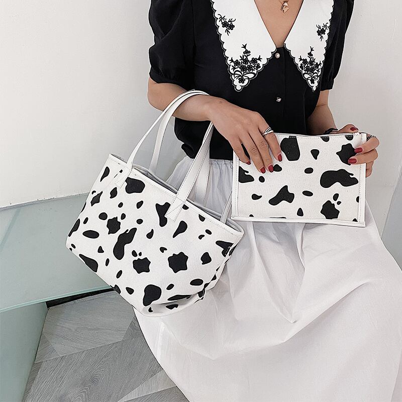 大容量バッグレディースバッグ2020夏の新しい波カジュアルワイルドキャンバスショルダーバッグファッションポータブルトートバッグ Tiancai_Wing_Bag7016982