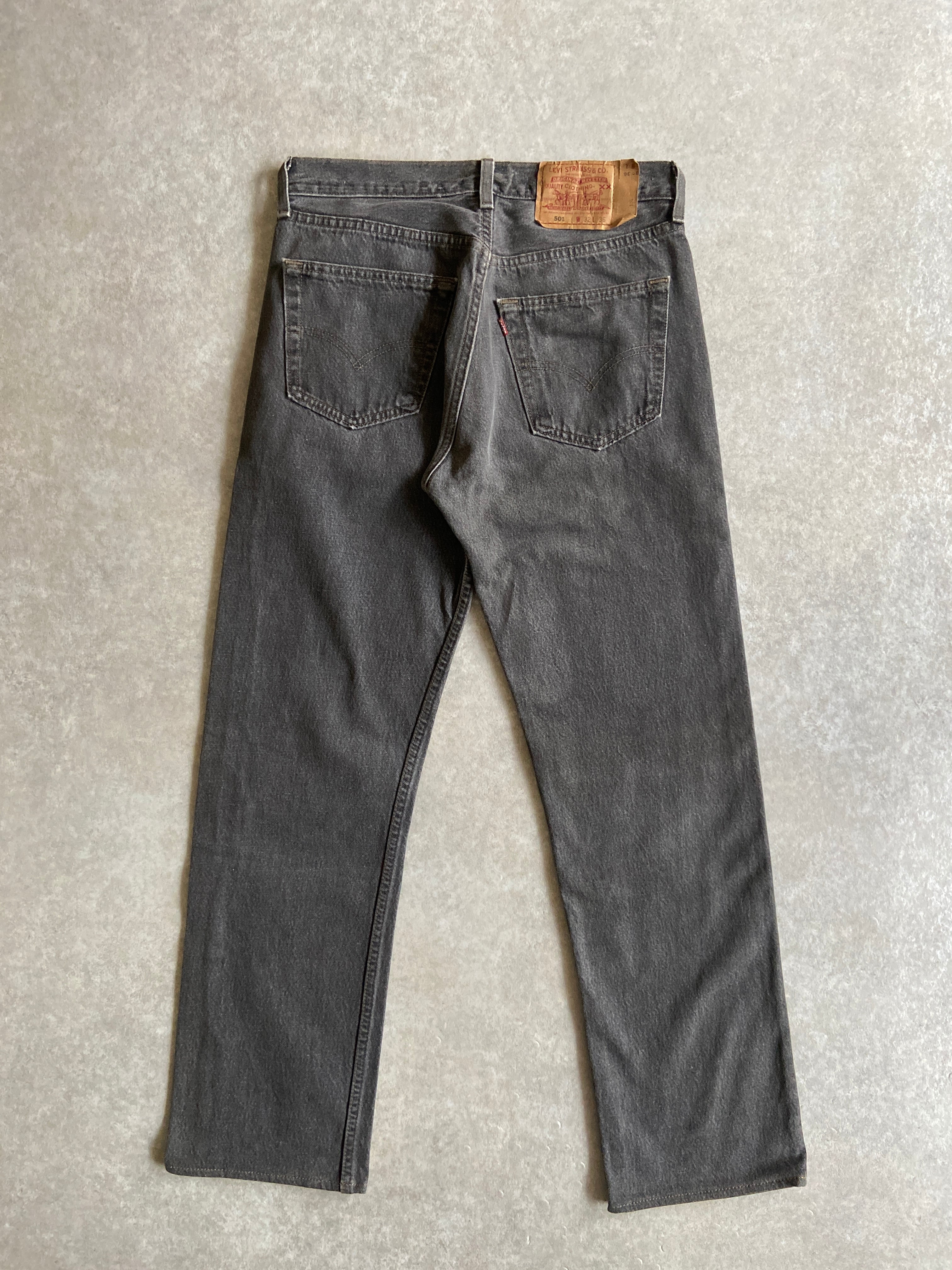 1990s Levi's 501 先染めBlack W31 L30.5 Made in USA G441 | ROGER'S