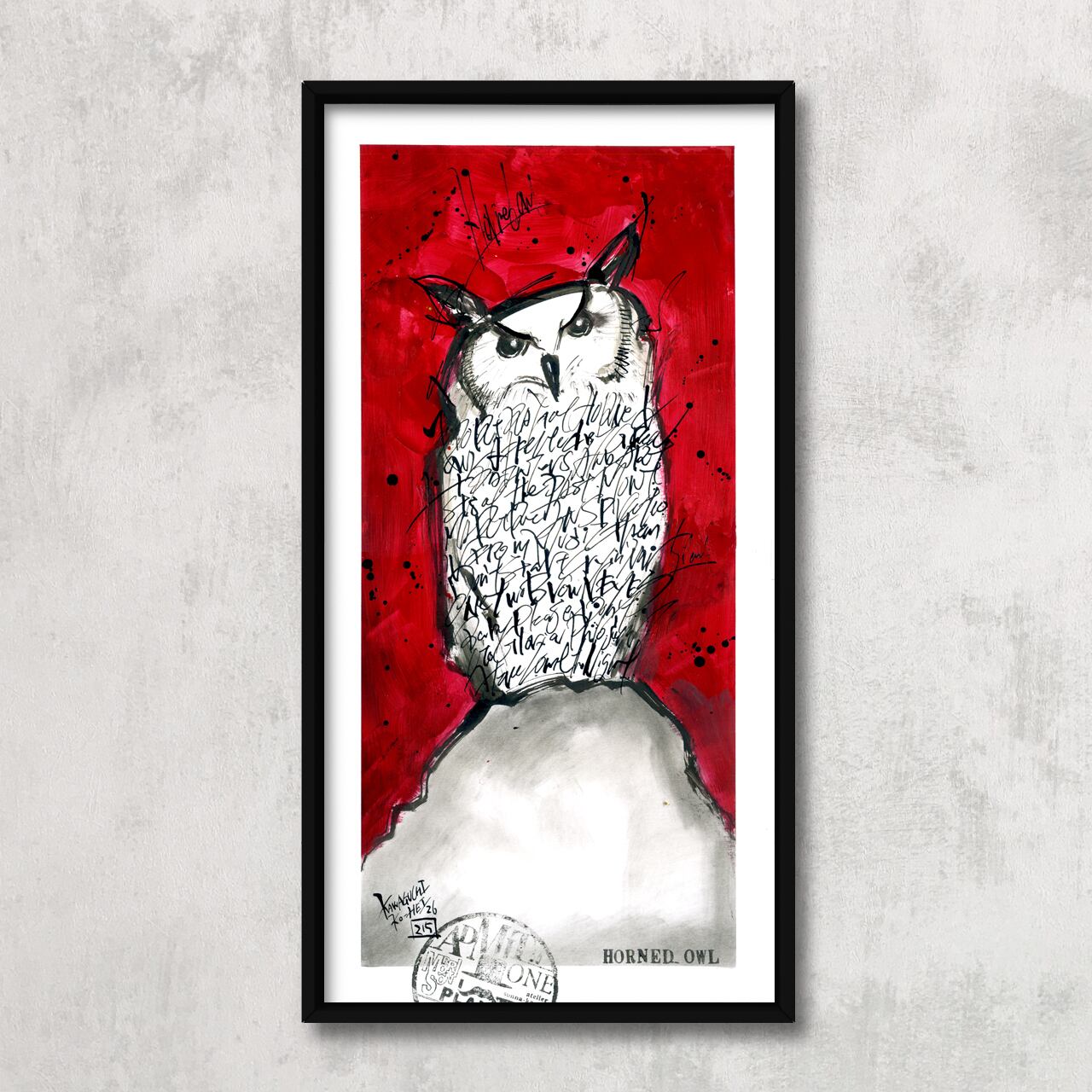 原画・額付き◇DRAWS CAT◇猫の絵◇ベッドサイドアート | PAY ID