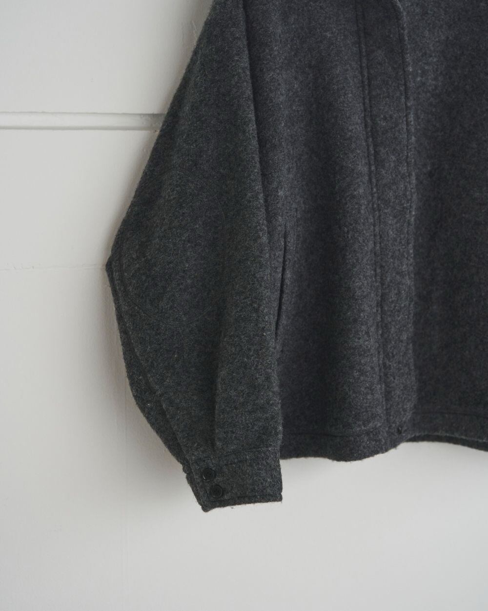 anuke】Sliver Zip Blouzon | GooROUGH