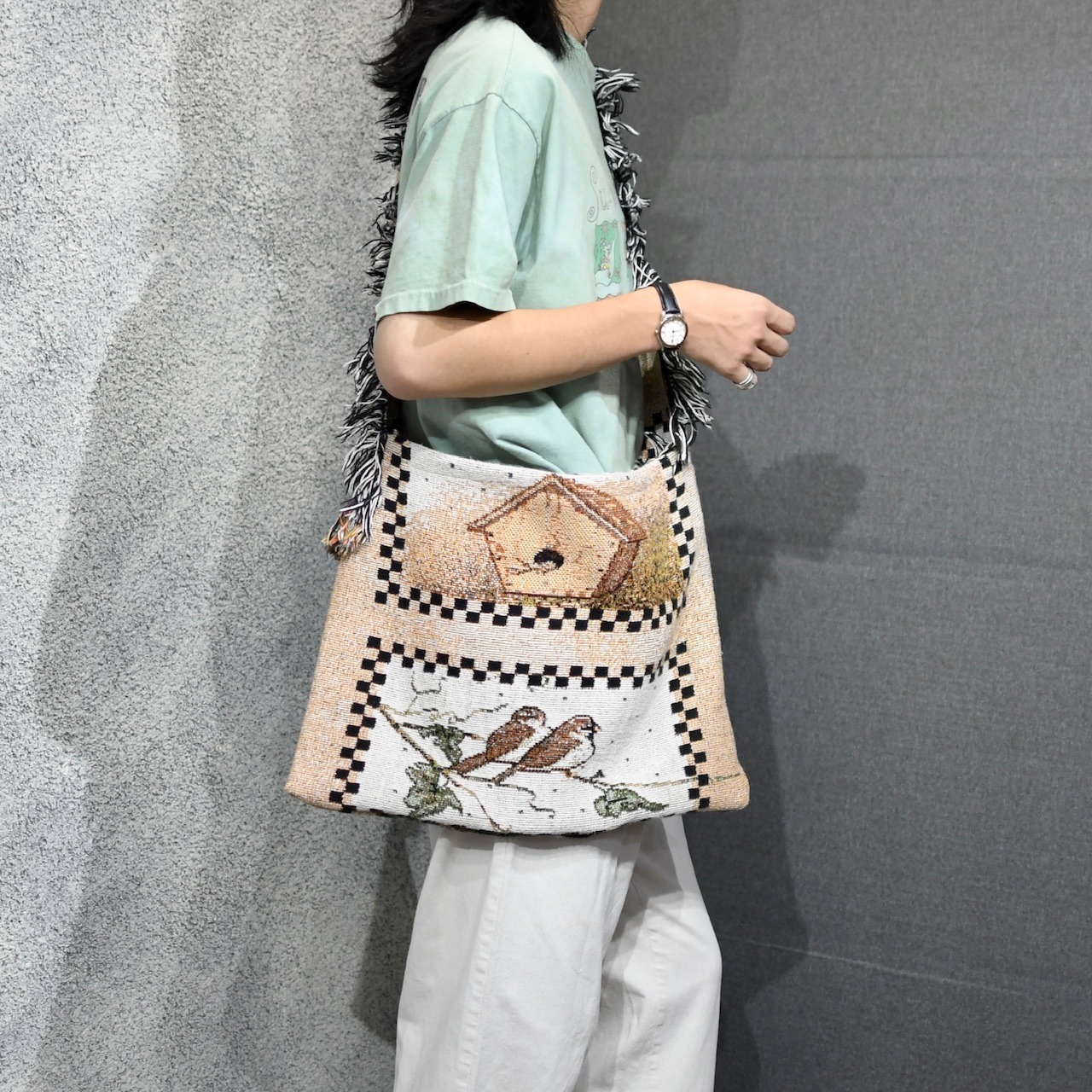 kroneko original rug shoulder bag