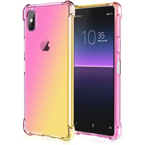 iPhone XS用 ケース/iPhone X用 ケース クリア TPU 薄型 軽量 