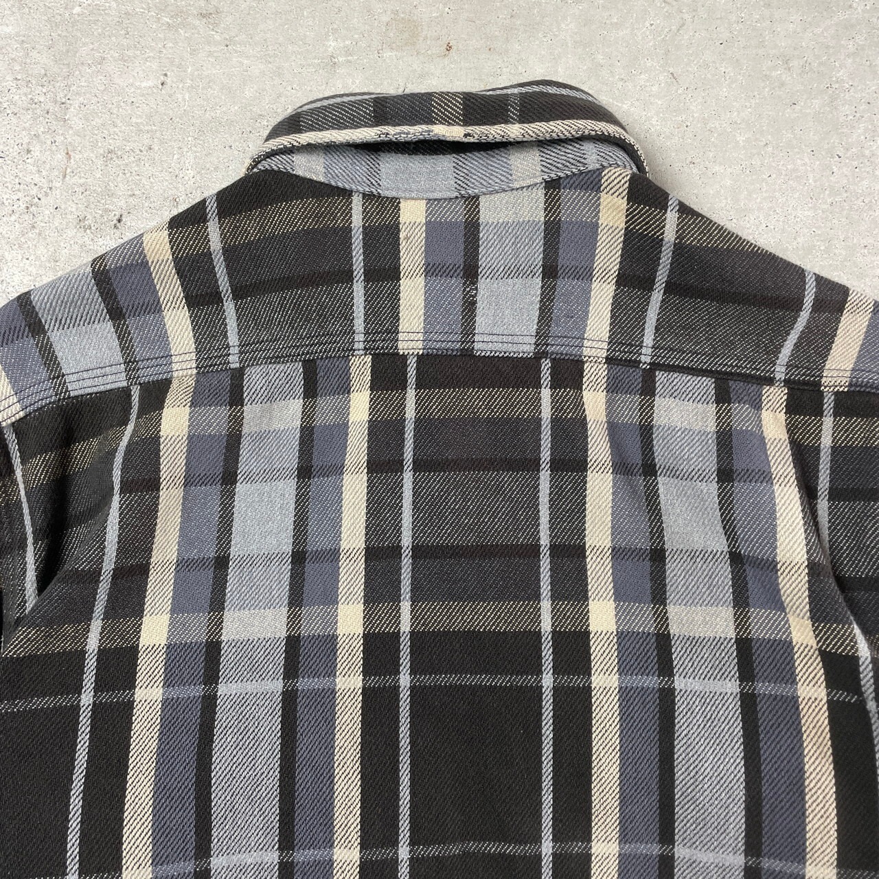 80年代〜 襤褸 Carhartt カーハート 長袖 ヘビーネルシャツ チェック 