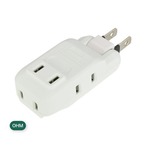 【15セット】オーム電機 4口マイクロタップ HS-A4PBT-24W