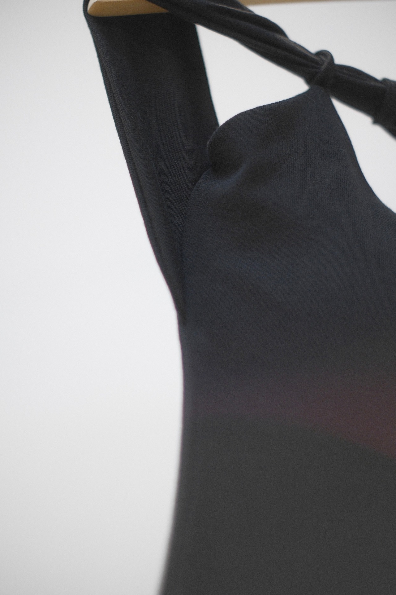 Loop Strap Knit Top / BLACK - 2