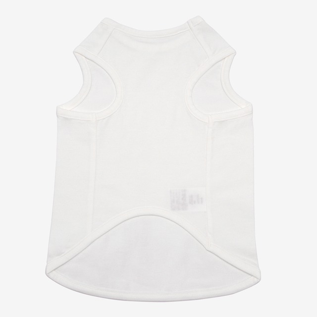 PET NO SLEEVE T WHITE