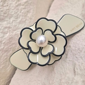 ​【SAMPLE SALE】ノーブルアクリルフラワーバレッタ