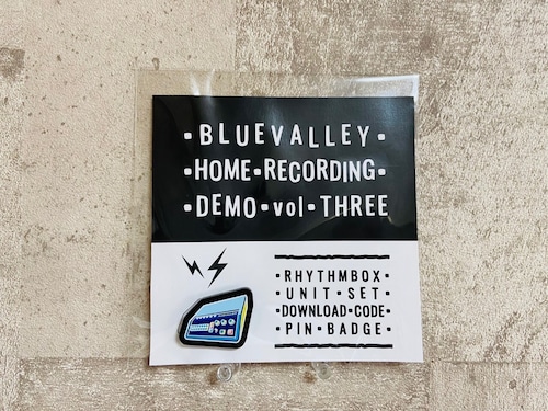 BLUEVALLEY / HOME RECORDING DEMO vol.3 (ピンバッヂ&DLコード）