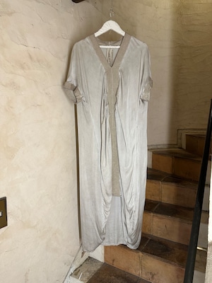 SANCTAMUERTE | DRAPED DRESS