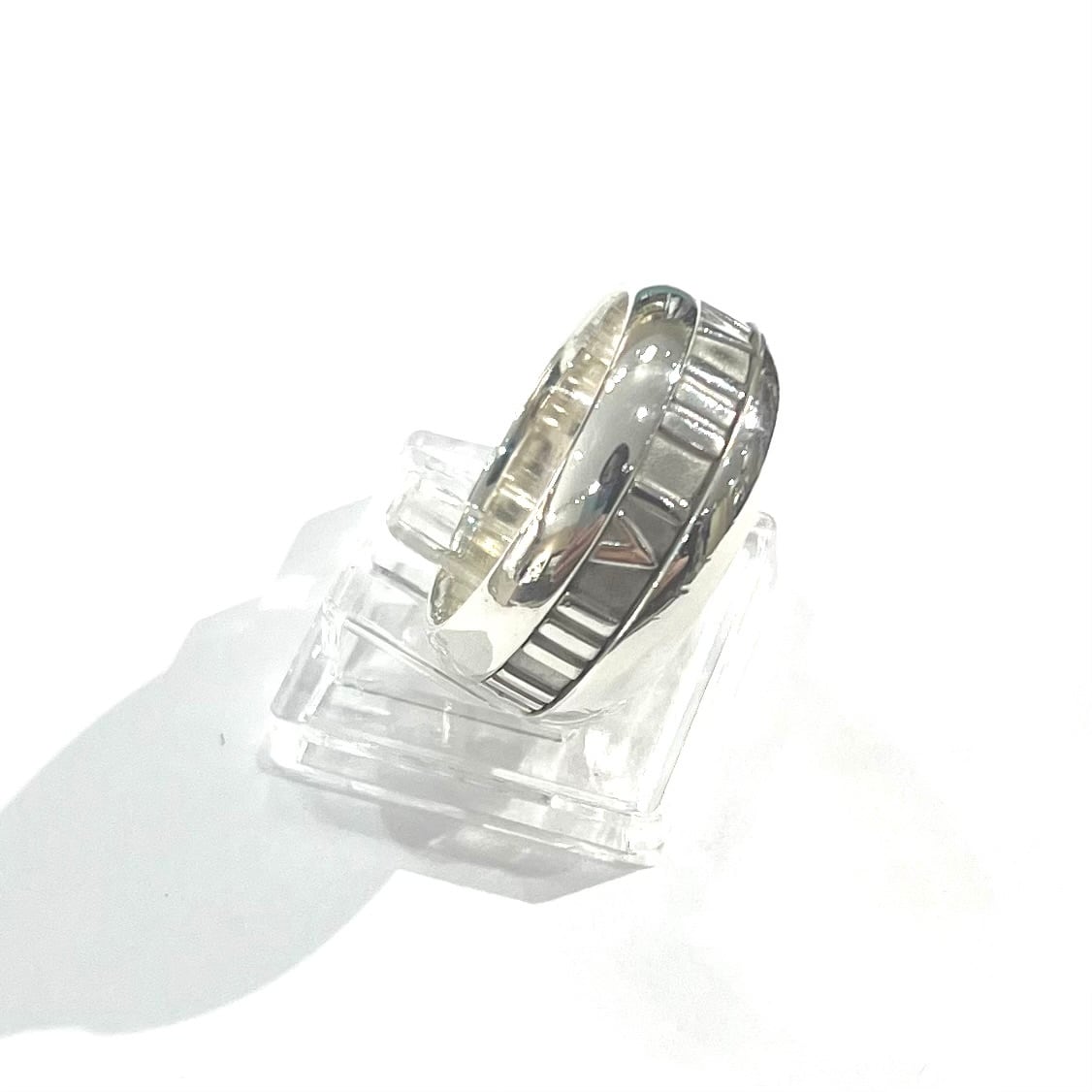 希少【TIFFANY&CO】【16号 】2521 出会うべき、名品 ぽってりシルバー