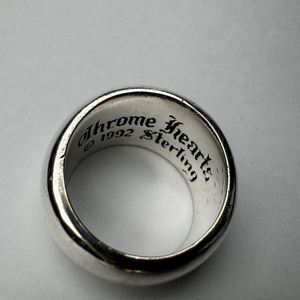 CHROME HEARTS/クロムハーツ SEAL STAMP シールスタンプ リング 18.5