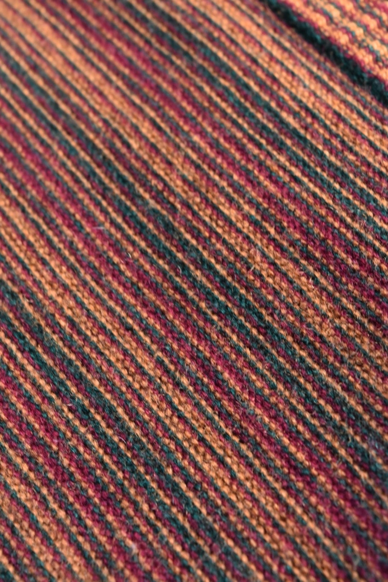 Colorful Stripe Scotland Knit Cardigan