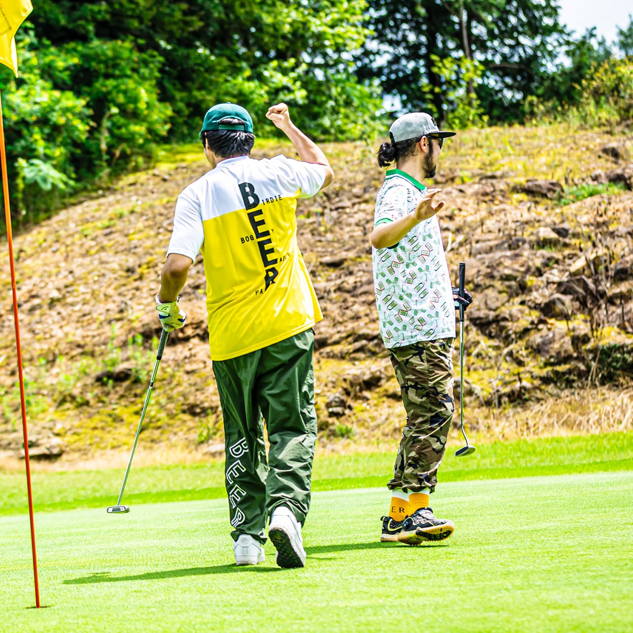 BEERゴルフ モックネックTシャツ | BEER