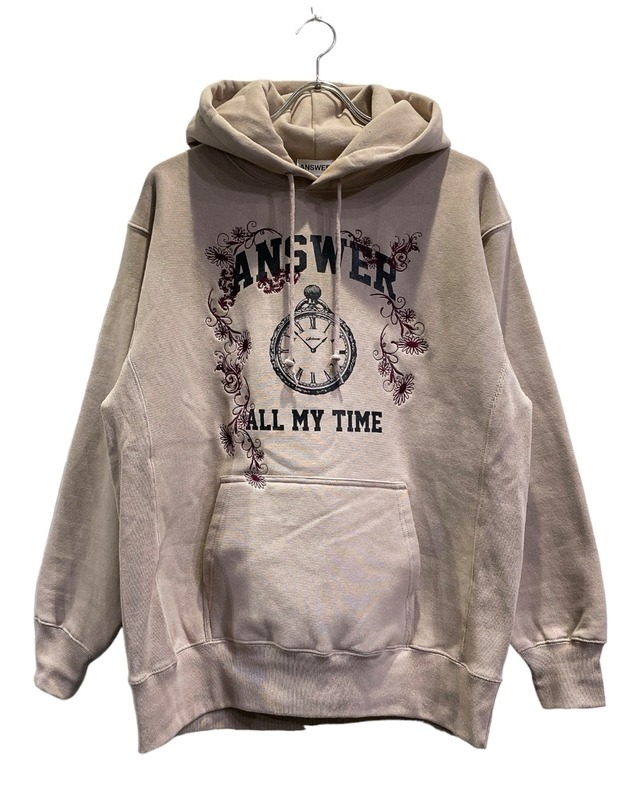 ANSWER COLLECTION / ALL MY TIME COLLEGE HOODIE