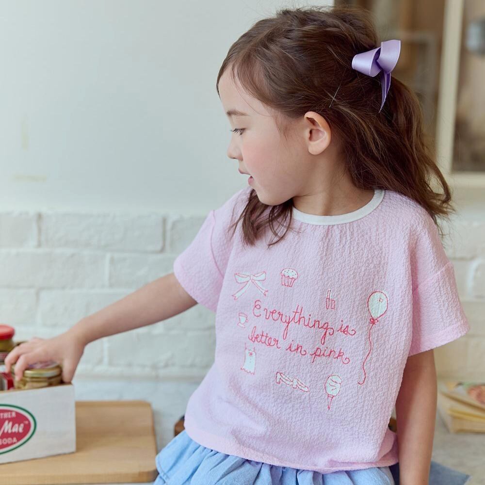 «sold out»«bonaloi» ピンクチューカットソー2colors