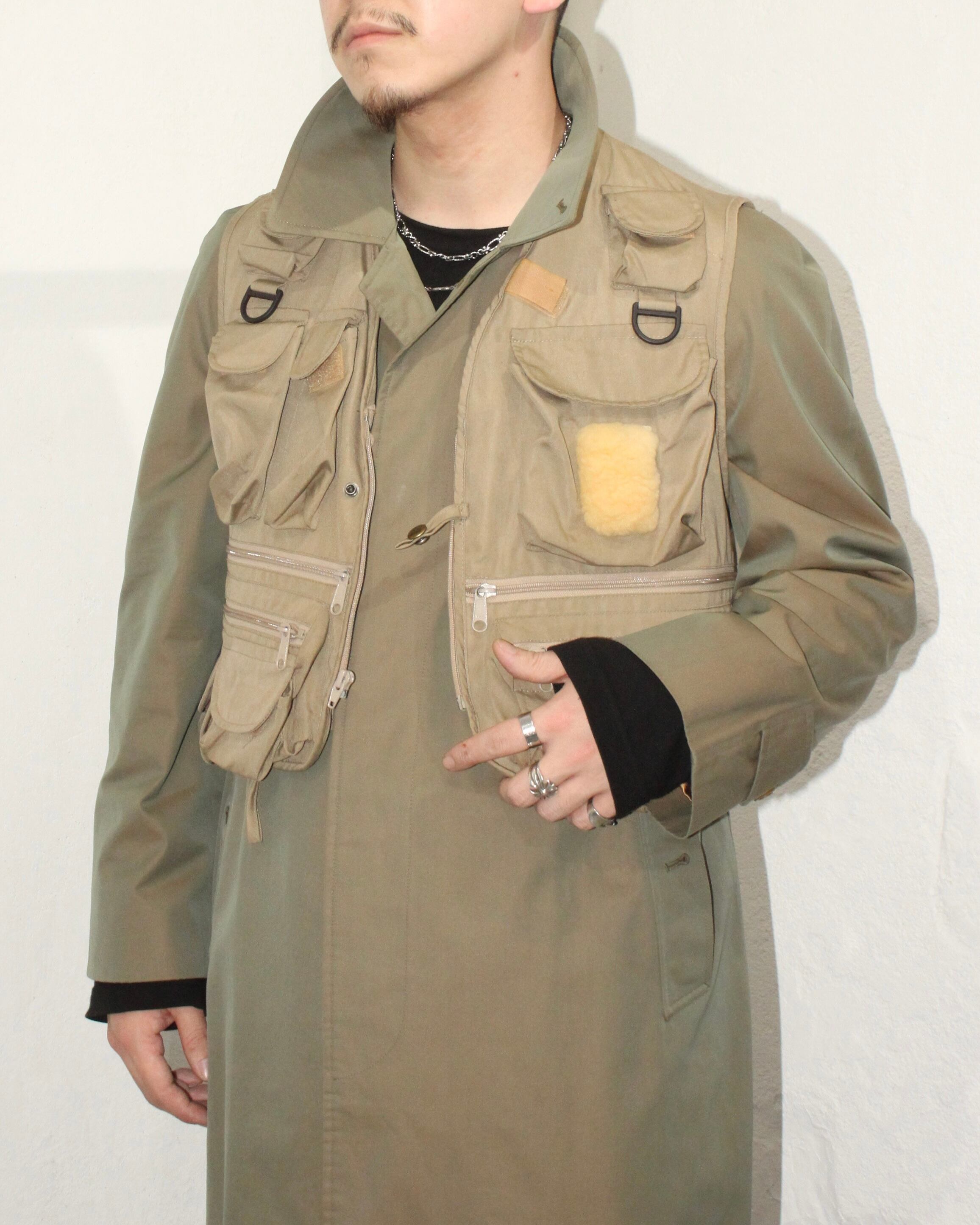 80s COLUMBIAフィッシングベスト RRL WILLIAM ELLERY 80s Columbia 3D Pockets Fishing Vest | VOLAR