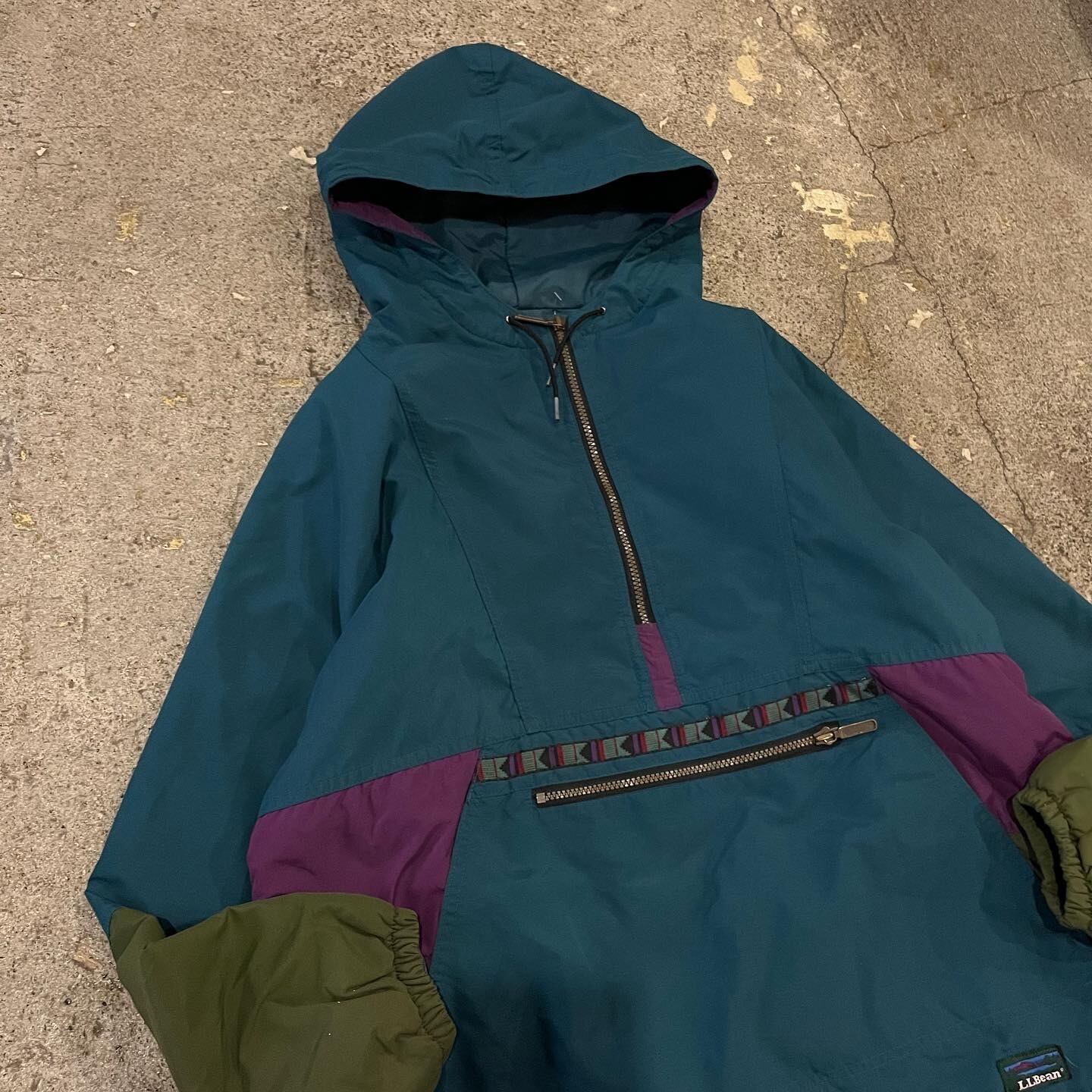 80s LL Bean thinsulate tyrolean tape anorak parka | What
