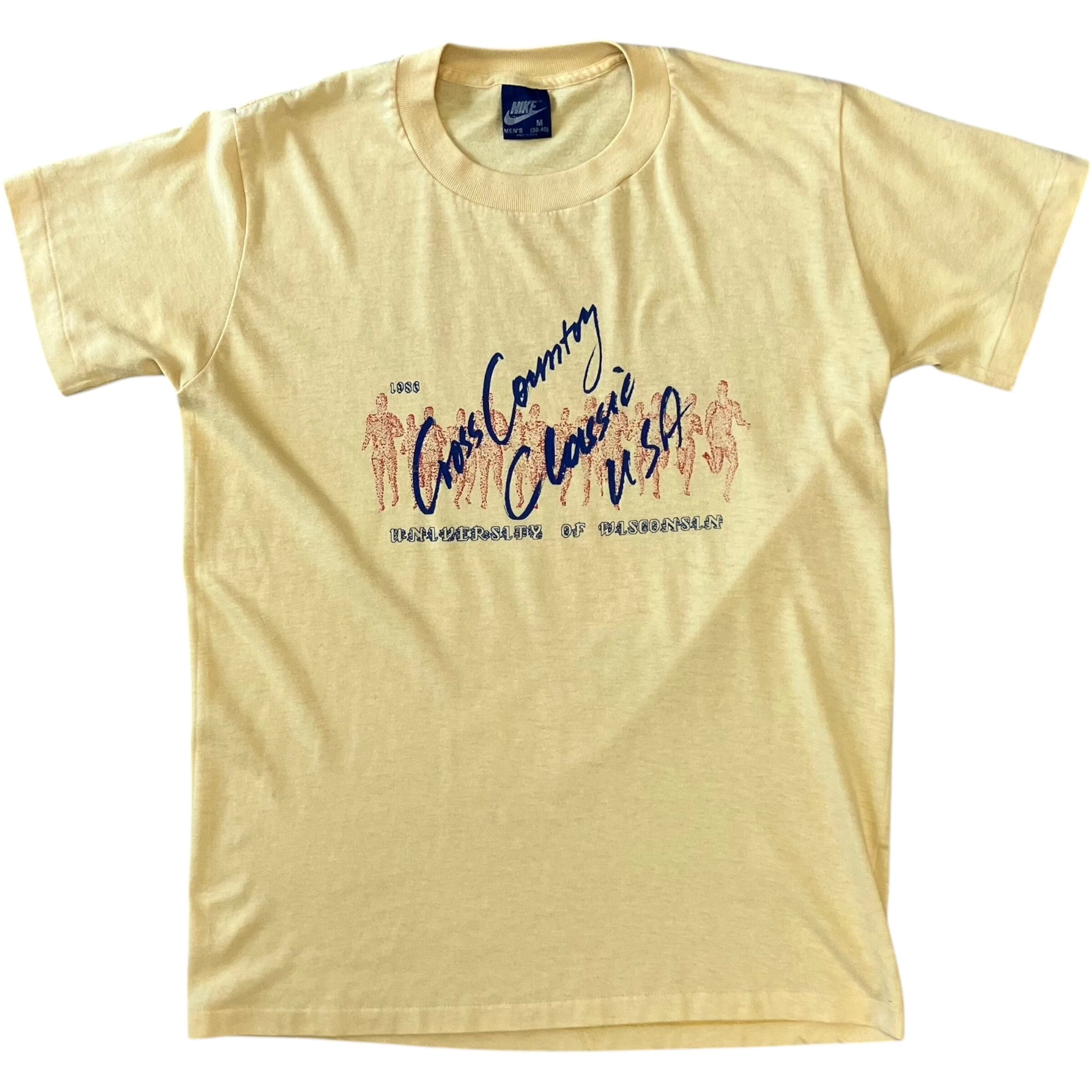 《M》NIKE 80s カレッジ プリントTee 両面プリント No.2153