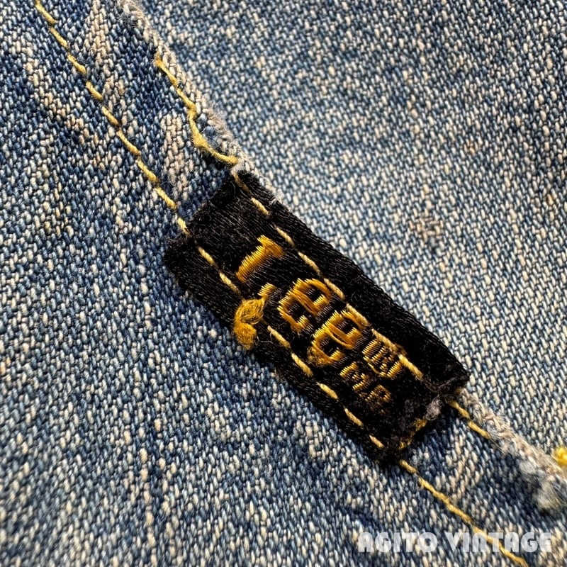 70's Lee リー ジップアップデニムパーカー ライトオンスデニム TALON