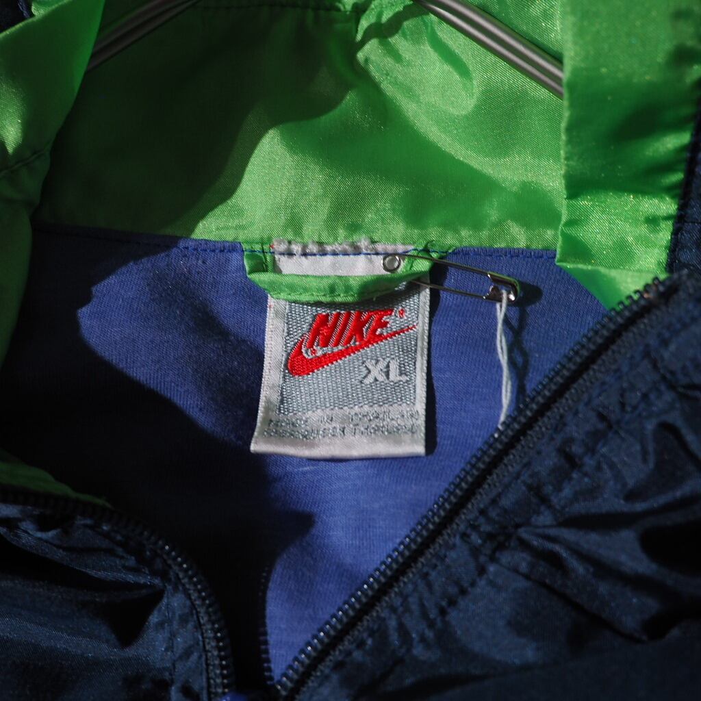 1990s Nike “Sports & Fitness" Unit 01 color vintage track jacket