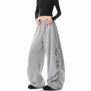 紐付きスウェットパンツ