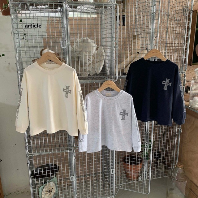 【取寄】article｜unity box tee｜ユニティボックスT｜S-JM｜kids&jr｜26 autumn