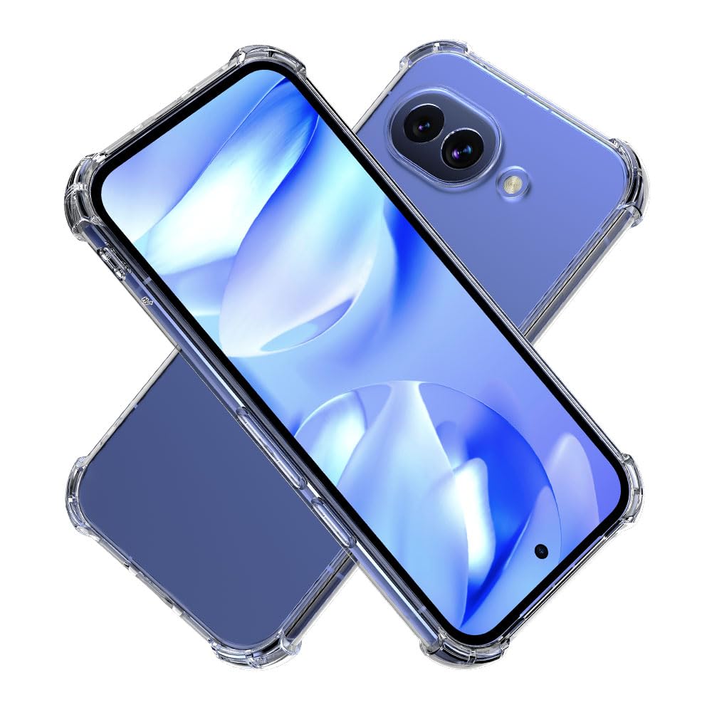 Hy+ Google Pixel10a ピクセル10a 対応 耐衝撃ケース 米軍MIL規格 クリア TPU カバー ストラップホール