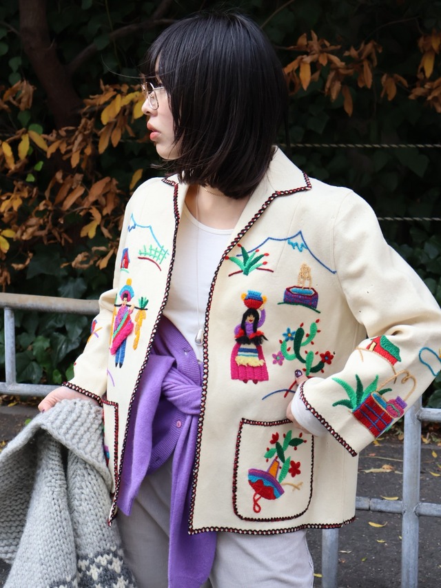 mexican souvenir jacket【1907】