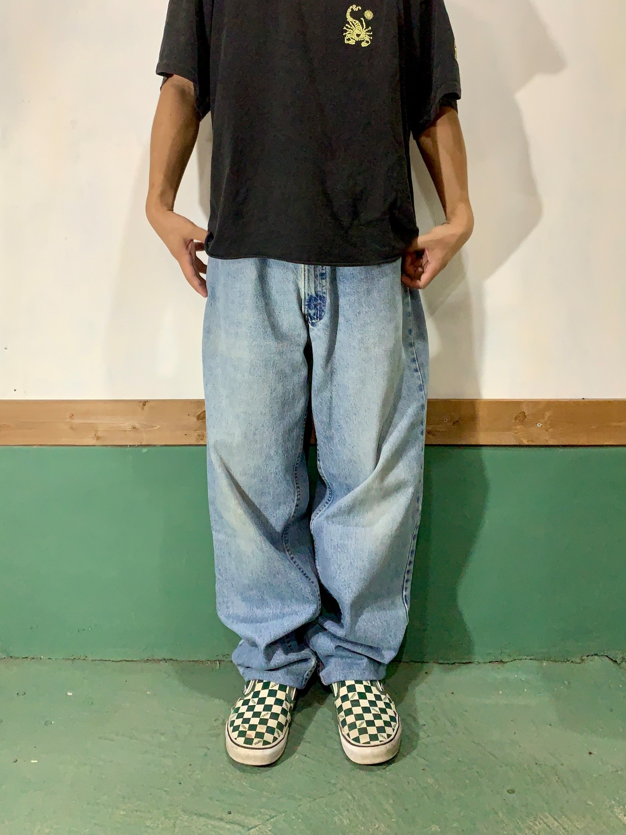 90's Levi's Silvertab Loose Denim Pants Made in USA【W33 L29】