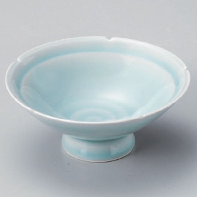 青白4.0輪花小鉢[998] 60-14-187高台小鉢